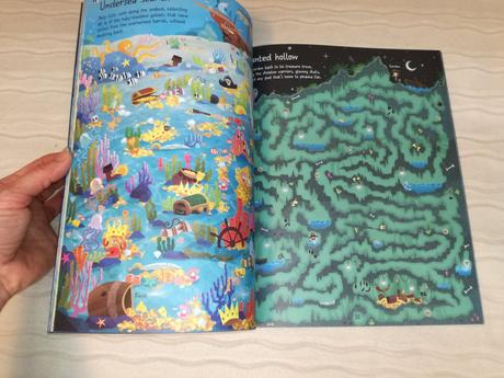 Usborne pirate maze book nau19,