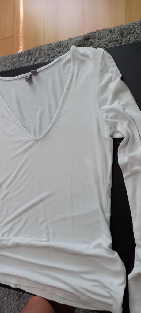 Biely nátelník v 34, xs