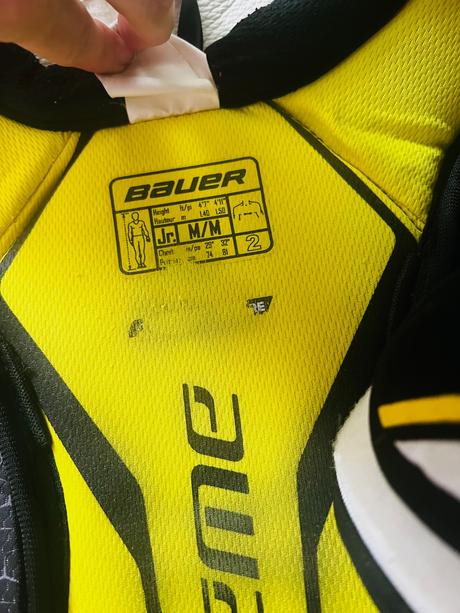 Hokejová vesta - chrániče ramien, bauer,m