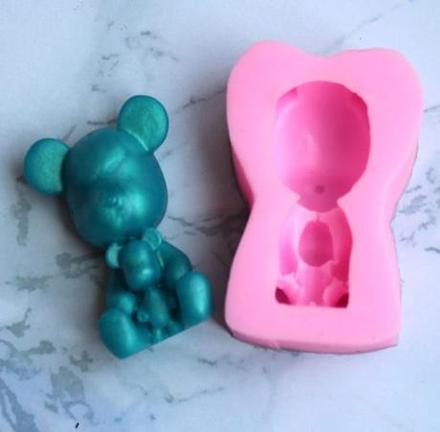 Silikónová forma macko 02 - skladom, sf-373, 