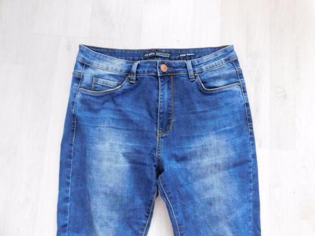 Elastické rifle s/m, denim,s