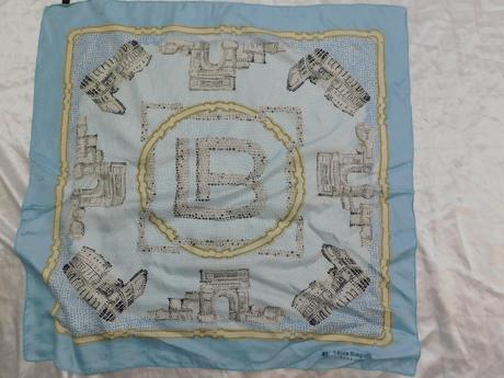 Laura biagiotti luxusna hodvabna šatka, l