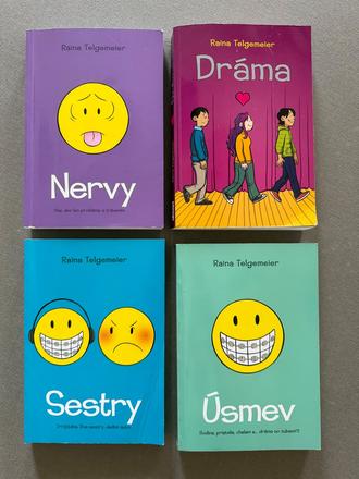 Knihy raina telgemeier,