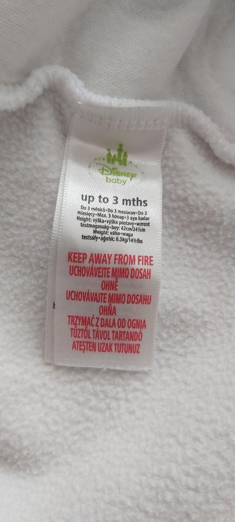 Teplučký flísový overal, disney,62