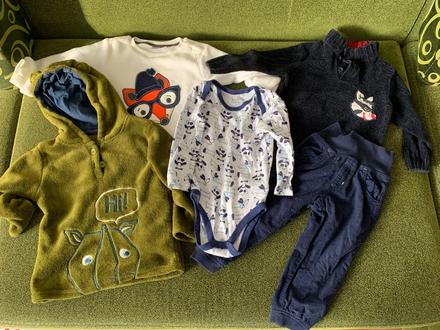 Balík oblečenia v. 86/92, 86–98