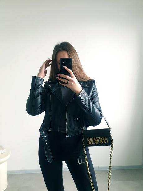 Čierna koženka m, tally weijl,m