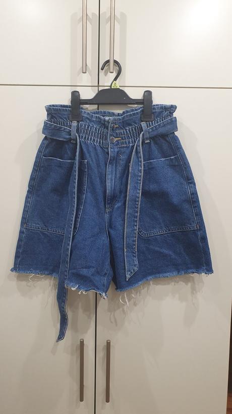 Dámske rifľové kraťasy zara, zara,38