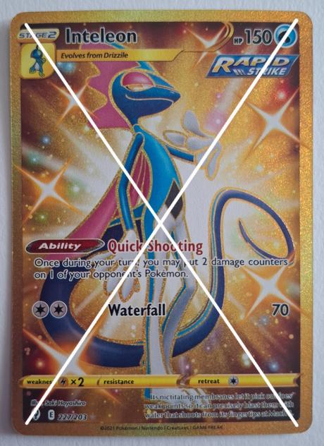 Pokémon karty "evolving skies" (6), 