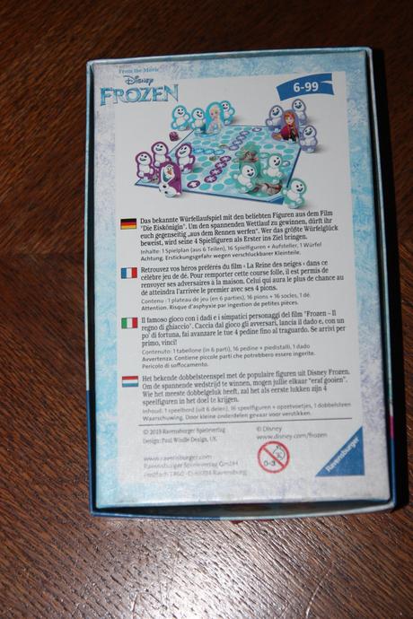 Hra frozen pachisi - človeče  - od 6 rokov, 