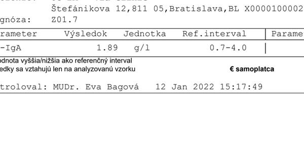 Sú moje výsledky na celiakiu v poriadku?