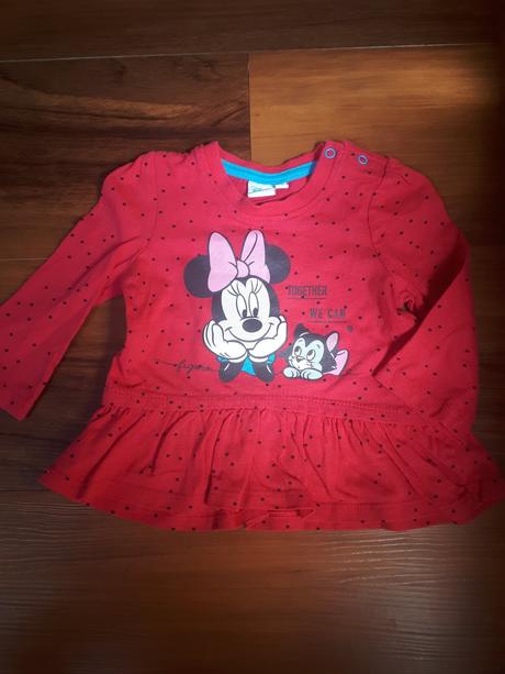 Tričko s dlhým rukávom, disney,68