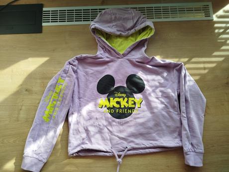 Crop top mikina 3ks, sinsay,140