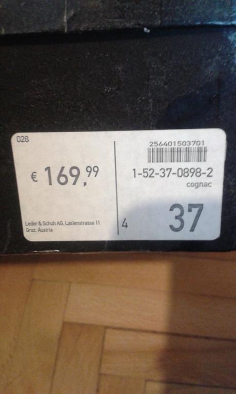 Kožené značkové čizmy, 37