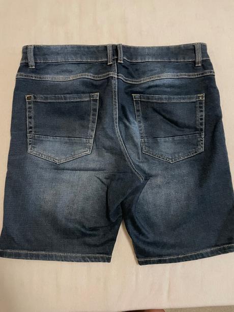 Pánske riflové kraťasy l, h&m,l