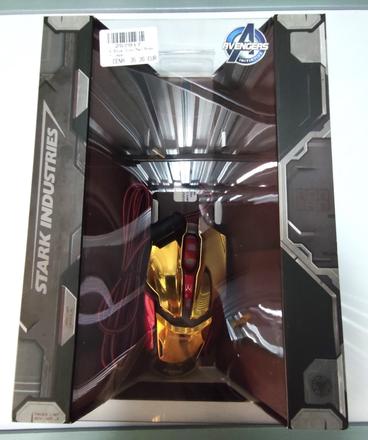 Marvel iron man armor herná usb myš e-blue,