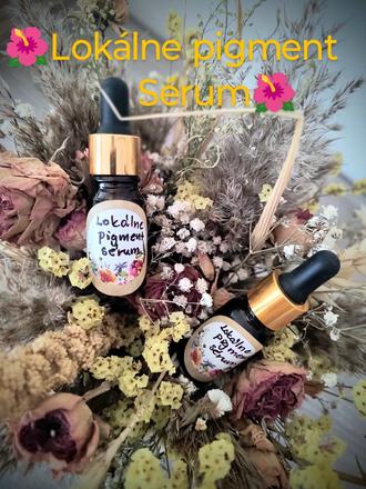 Prírodné lokálne sérum -pigment, 