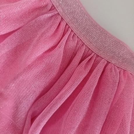 Ružová suknička s trblietkami, 116
