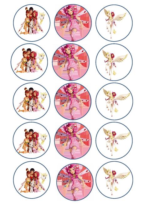 Jedle obrazky na muffiny, 