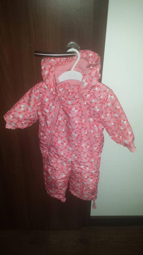 Zateplena kombinéza 2-6 mesiacov na zimu, lupilu,68