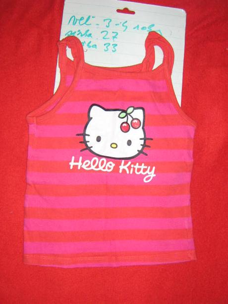 Tricko bez rukavov , sanrio,98