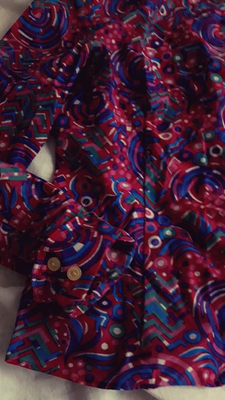 Dámska retro blúza, l