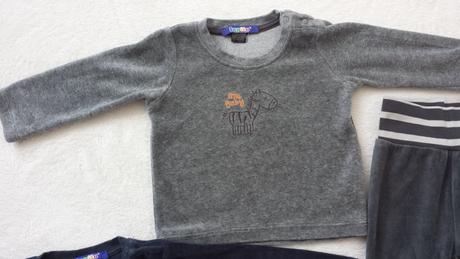 Súprava 2x mikina a 1x tepláky 74/80, lupilu,74