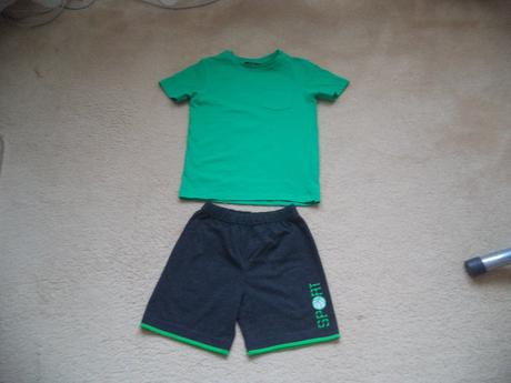 Komplet tričko a kraťasy, 116, george,116