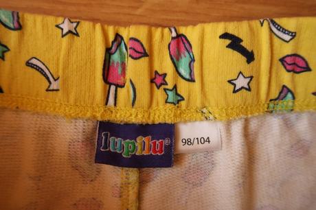 Dievčenské kraťasy / šortky lupilu 98/104 - nové, lupilu,98 / 104