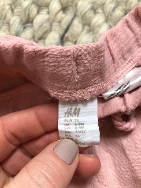 Letné nohavice h&m, h&m,74