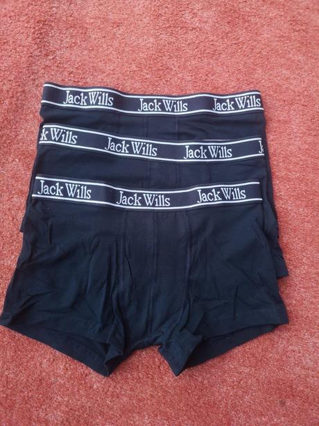 Jack wills 3ks chlapčenské boxerky 10-11rokov, 140 / 146