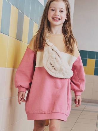 Mikinové šaty vertbaudet, vertbaudet,92 - 164