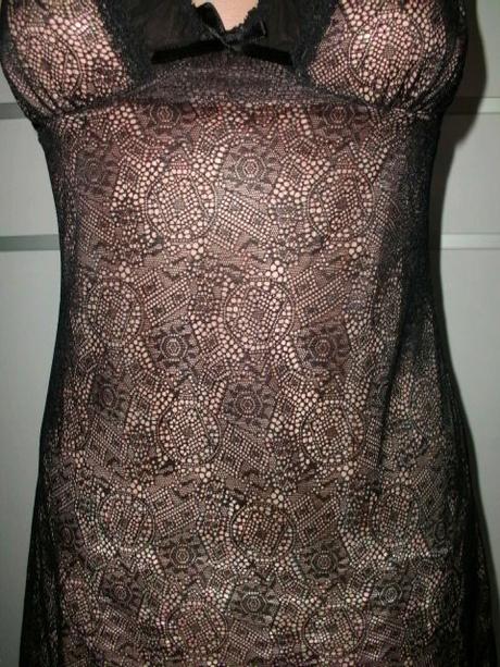 Sexi nočná košieľka, zn. lemila - veľ. 38, lemila,38