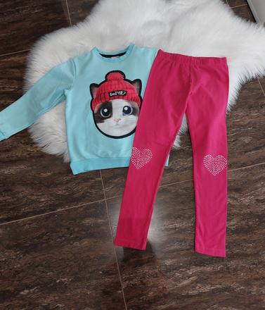 Mikina+ legíny 122, 122