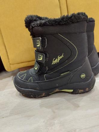 Chlapčenské teplučké čižmy veľkosť 34, 34