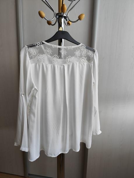 Blúzka s madeirou a výšivkou, l
