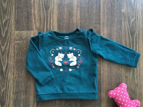 Mikina c&a termo tmavozelená vel.80, c&a,80