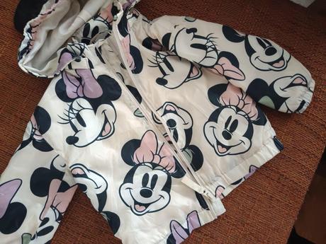 Bunda prechodná minnie disney, h&m,86