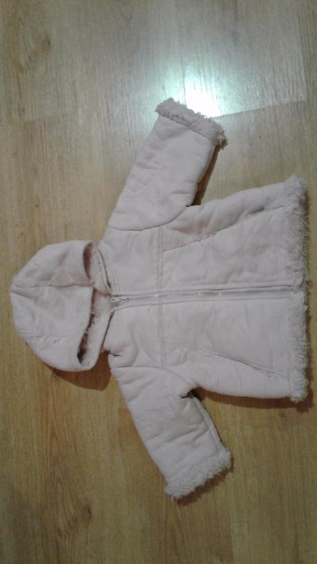 Detsky teply kožušček, 80