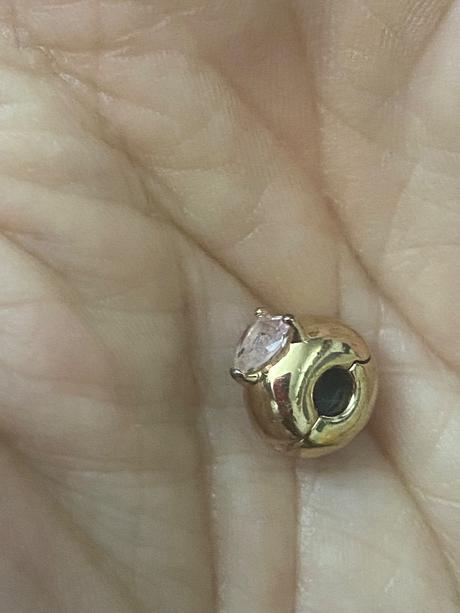 Pandora rosegold klip, pandora