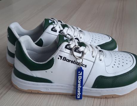 Barebarics wave - white & dark green 39, be lenka,39