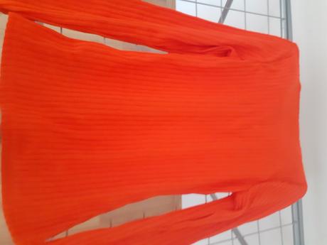 Oranzovy dievcensky pulover, 164