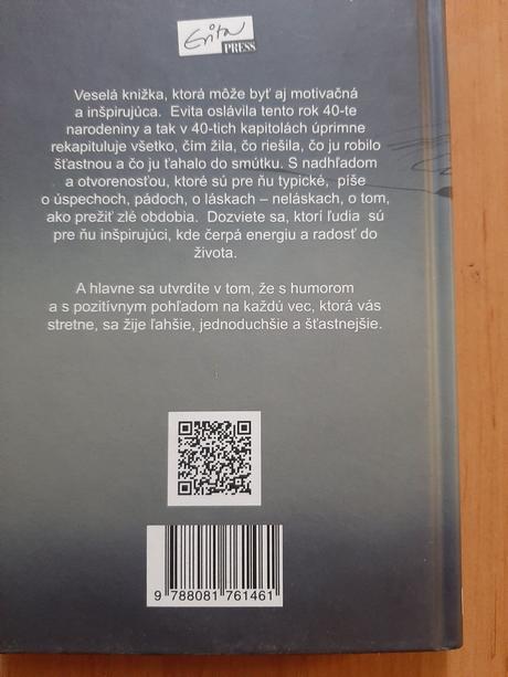 Predám knihu od evity., 