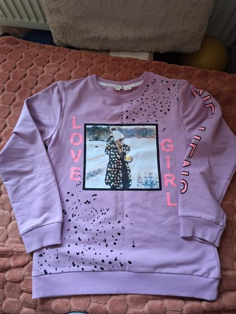 Dievčenská mikina cez hlavu, 152