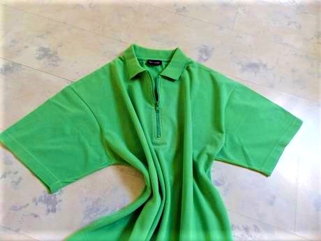 Polokošeľa na zips, xl