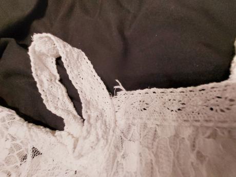 Čipkovaný top - biely, reserved,xs