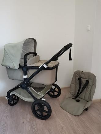 Bugaboo fox classic black/khaki, bugaboo,bugaboo fox