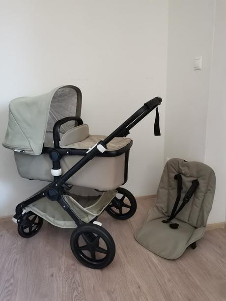 Bugaboo fox classic black/khaki, bugaboo,bugaboo fox