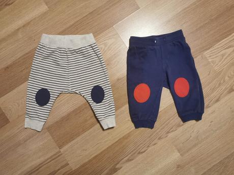 2 x tepláky, zara,74