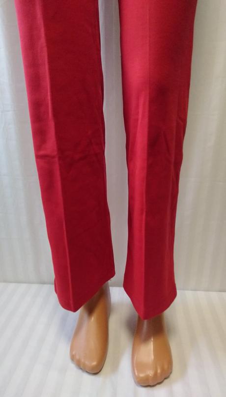 Dámske tm. červené tepláky, maron, veľ. m, m