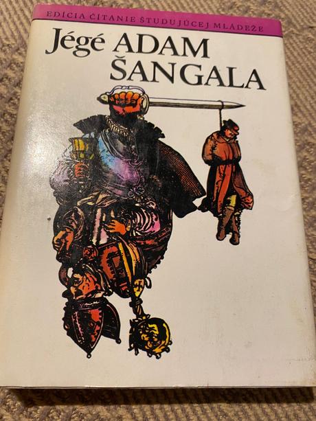 Jégé adam šangala 1984 retro stará kniha, 